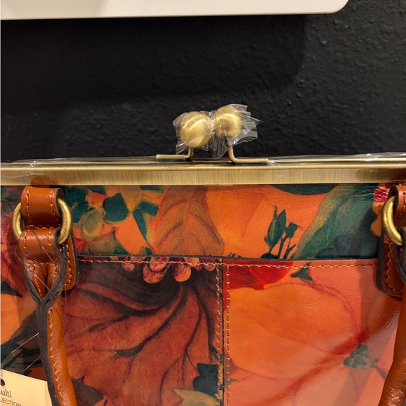 Patricia Nash Floral Robine Handbag Purse Dust Bag Shoulder Bag Crossbody NEW - Picture 4 of 9